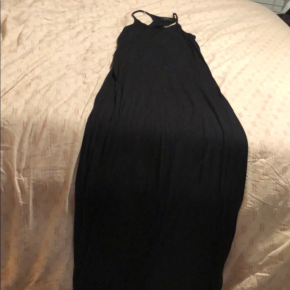 Maxi black dress